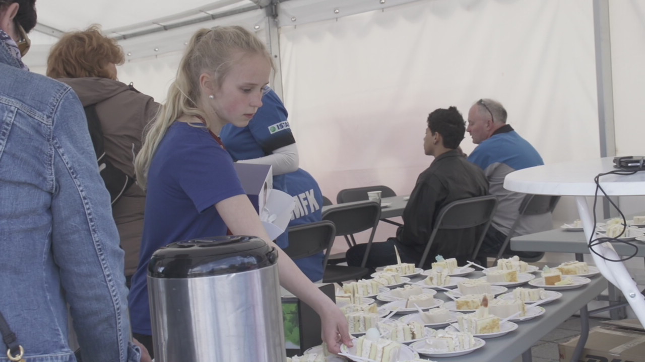 Fanzone før kamp